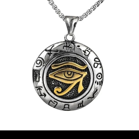 Eye of Horus Necklace - Picture 2 of 7